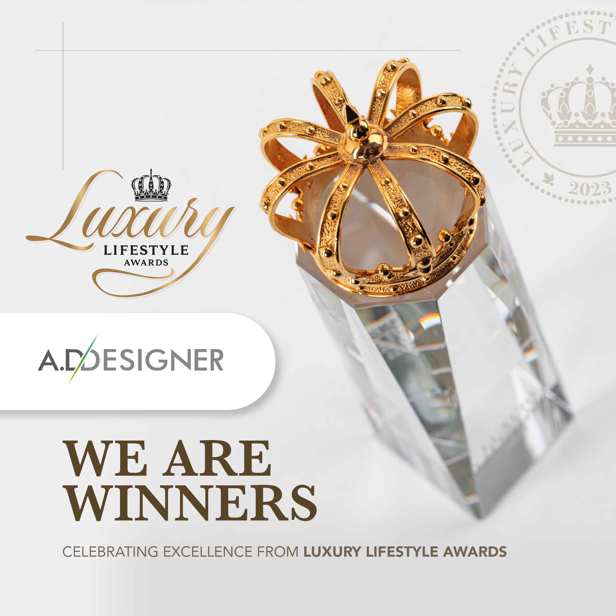 Luxury Lifestyle Awards winner